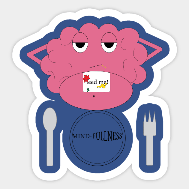 Mindfulness Sticker by TheCornucopia